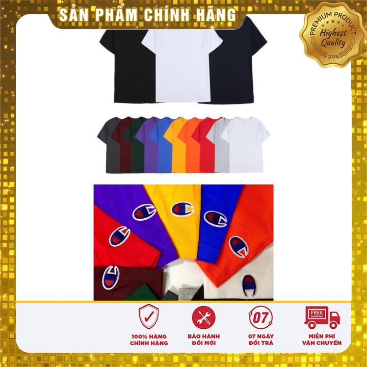 [ CHAMPION CHÍNH HÃNG ] Áo Champion TRƠN TAGLESS - AUTHENTIC 100% ĐƯỢC NHẬP TRỰC TIẾP TỪ MỸ | BigBuy360 - bigbuy360.vn