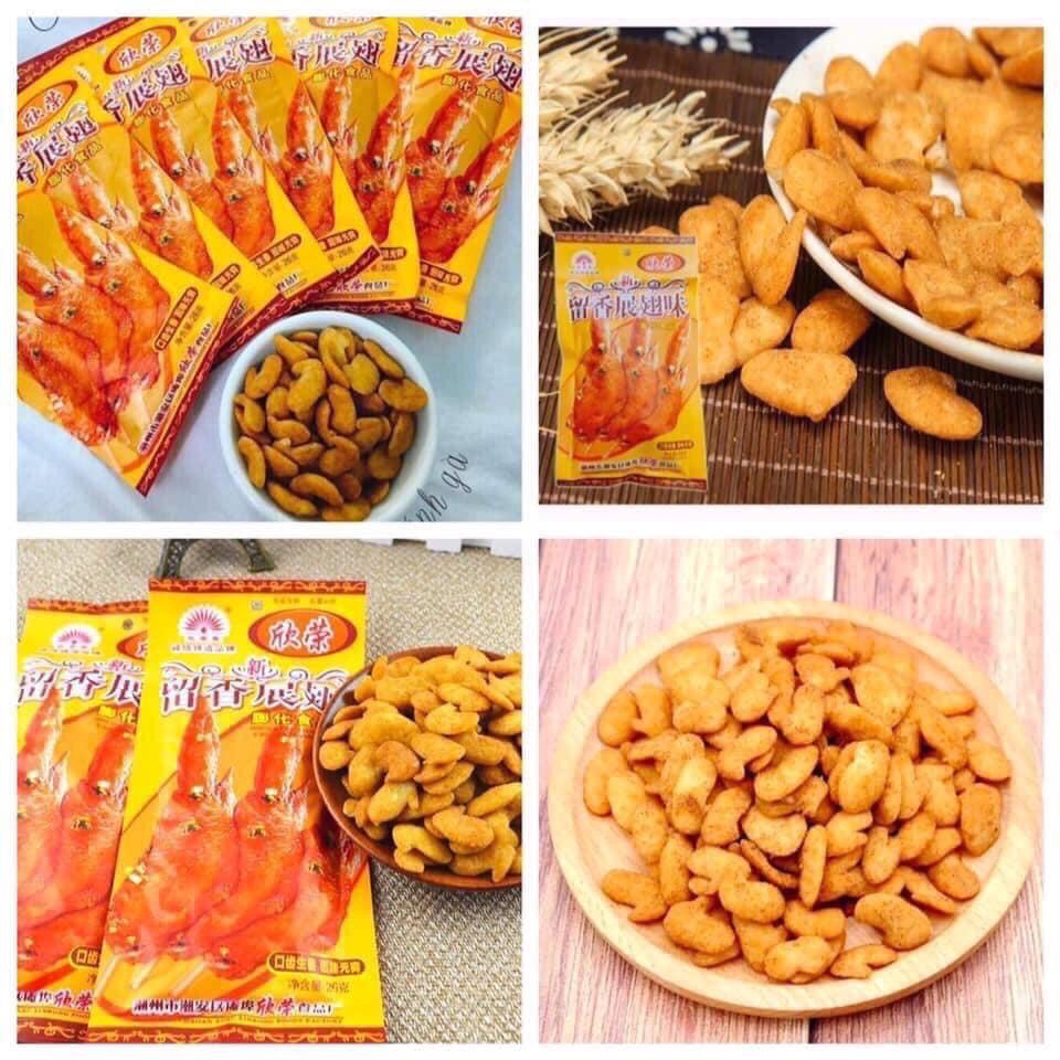 10 Gói Bim Bim Cánh Gà Chiên Giòn, Snack Gà Cay Siêu Ngon
