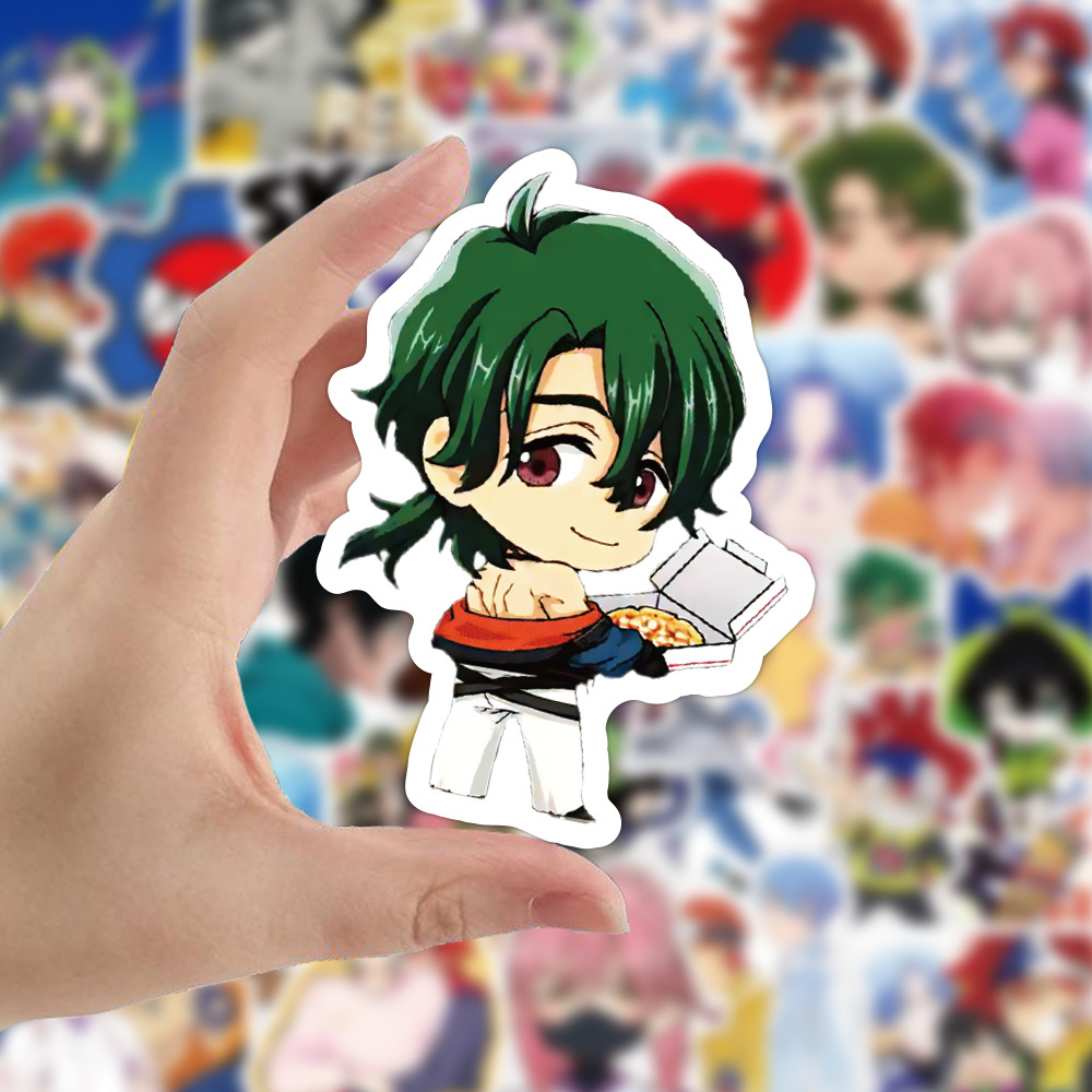 ❉ SK8 the Infinity Series 07 - Anime SK∞ S Langa Hasegawa Stickers ❉ 50Pcs/Set DIY Fashion Mixed Waterproof Doodle Decals Stickers