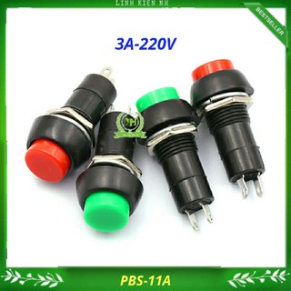 Công tắc nhấn nhả / nhấn giữ pbs-11 3a-220v