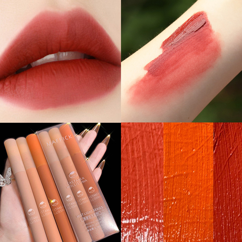 (Hàng Mới Về) Hộp Son Môi Trang Điểm Màu Nhung Mờ Dành Cho Học Sinh | BigBuy360 - bigbuy360.vn