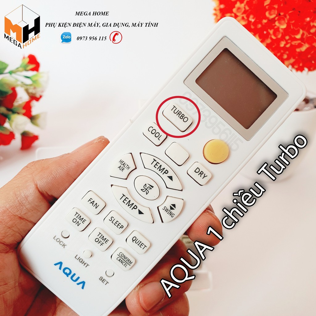 Điều khiển điều hòa AQUA - Remote máy lạnh AQUA hàng loại 1 bảo hành đổi trả 30 ngày