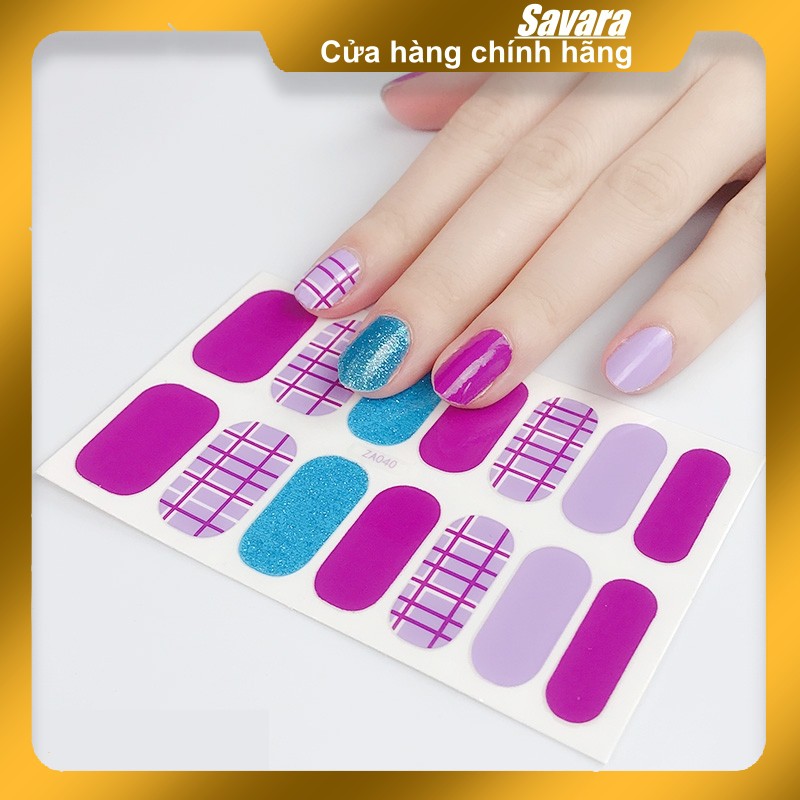 Hình dán móng 14 miếng Z/A040