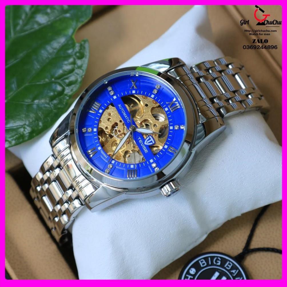 Đồng hồ cơ nam Tevise với máy cơ lộ full 2 mặt nhìn cực đẳng cấp với khả năng tích cot lâu ấn tượng [ Đồng Hồ Cơ ] | BigBuy360 - bigbuy360.vn