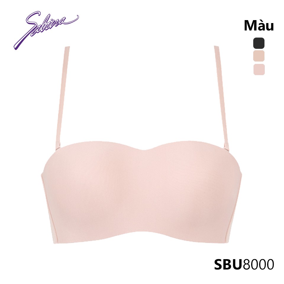Áo Lót Mút Mỏng Vừa Cup Ngang Không Gọng Màu Trơn Pretty Perfect By Sabina SBU8000
