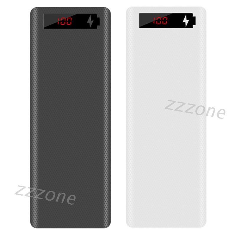 Hộp Pin Dự Phòng Tự Lắp Ráp Zax L10 Lcd 10x18650