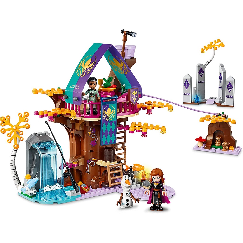 [Có sẵn ,chính hãng] Đồ chơi LEGO Disney Frozen II nhà cây huyền bí mã  41164