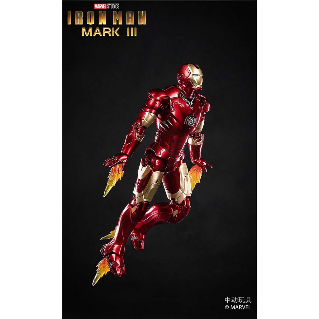 [Hàng có sẵn] Mô hình chính hãng Zdtoys: Iron man Mk3