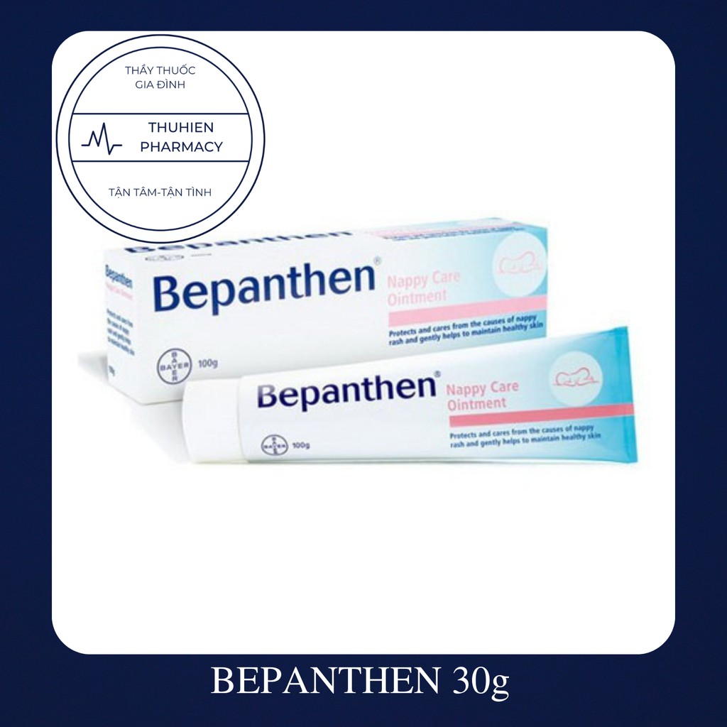 BEPANTHEN Balm Bayer - Kem bôi hăm dành cho trẻ sơ sinh (tuýp 30g, 100g)