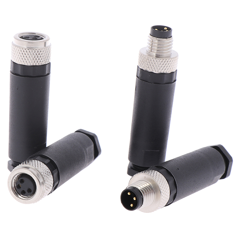 Đầu Nối Cảm Biến 1pc M8 3 / 4 Pin Male / Female 0318 | BigBuy360 - bigbuy360.vn