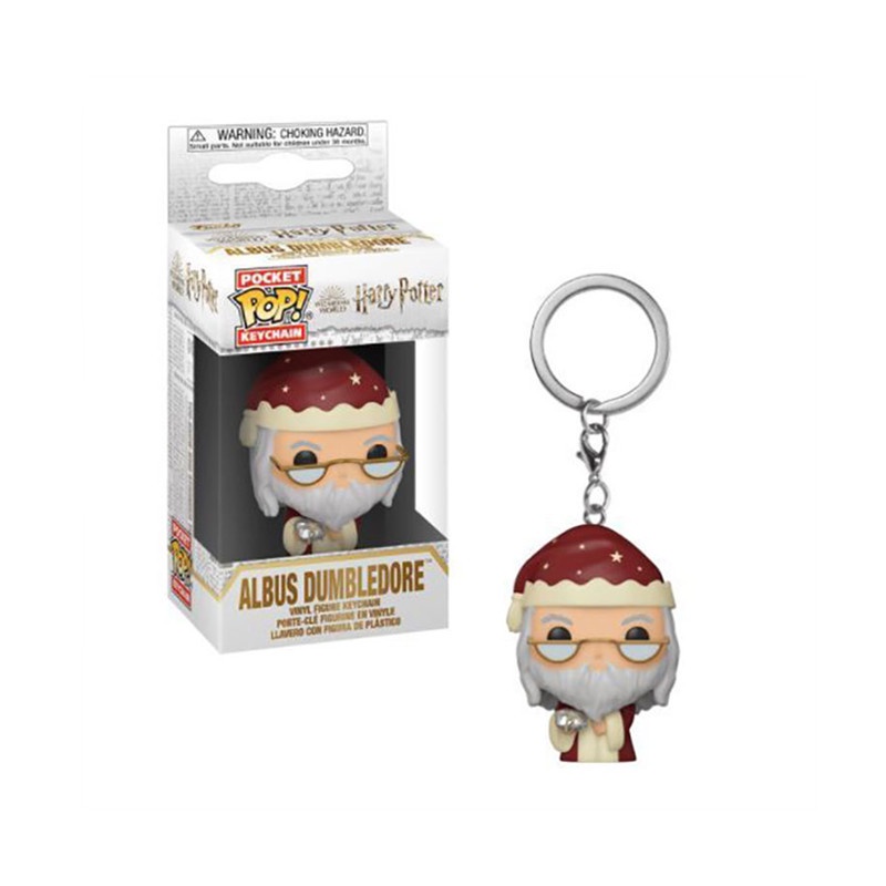 1 Móc Khóa Funko POP Dumbledore Hedwig Fawkes Bằng PVC