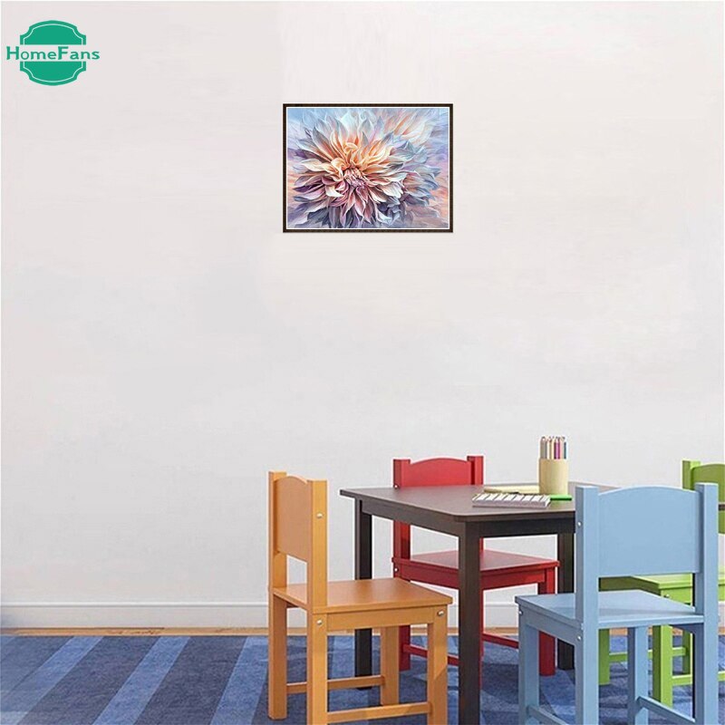 Bộ Tranh Đính Đá 5D Tự Làm Hình Hoa Hồng 30 * 40cm Trang Trí Nhà Cửa