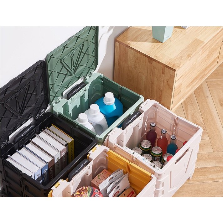 Thùng xếp gọn có bánh xe