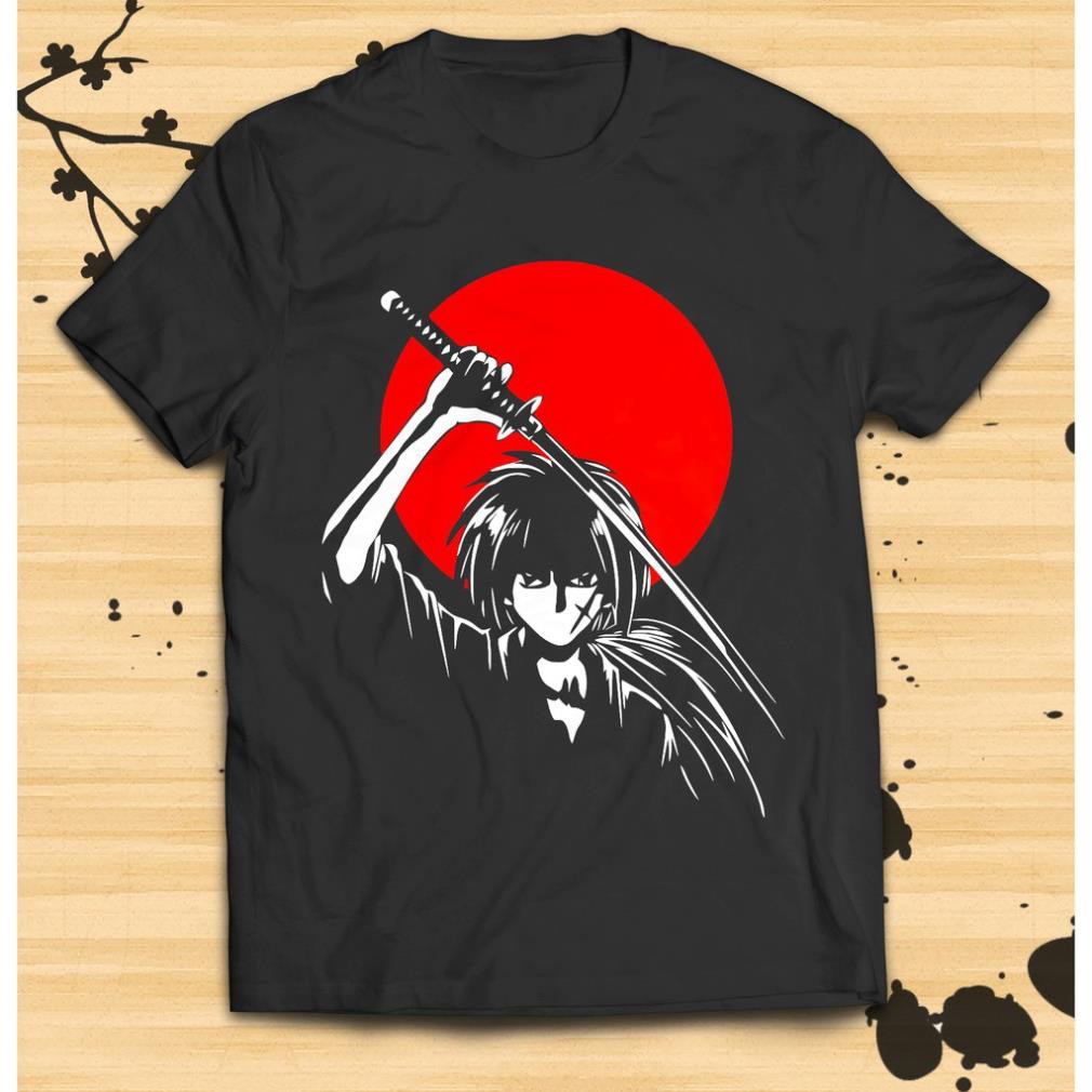 HOT🔥 Áo Phông KENSHIN HIMURA KENSHIN SILHOUETTE mẫu mới KÈM giá TỐT