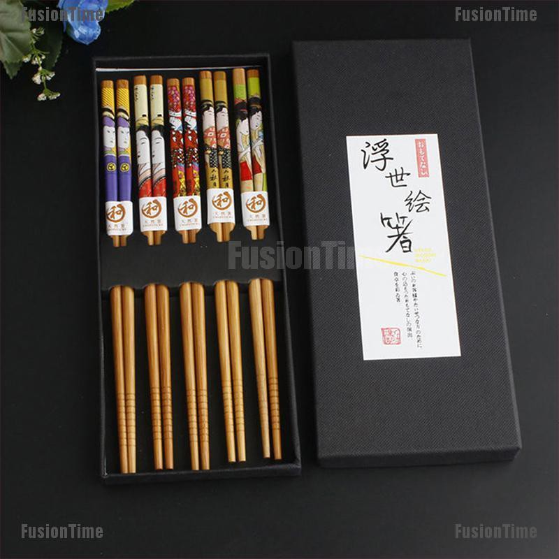 Set 14 Dụng Cụ Làm Sushi Bằng Tre Diy