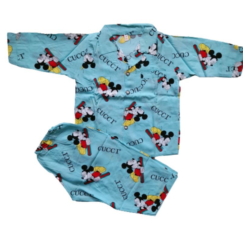 Bộ Quần Áo Tole (Lanh) Pijama Cho Bé Trai, Tay Dài Quần Dài từ 5-28kg