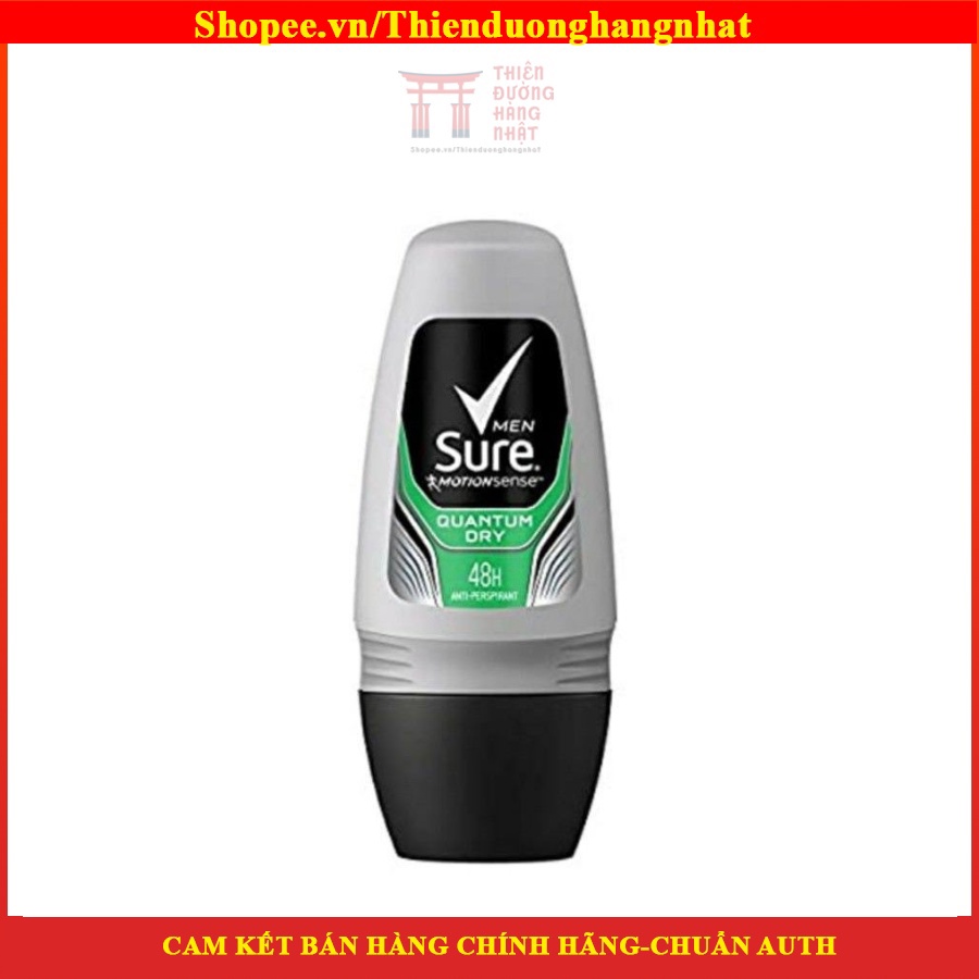 Lăn khử mùi cho nam SURE MEN QUANTUM DRY 48H 50ml