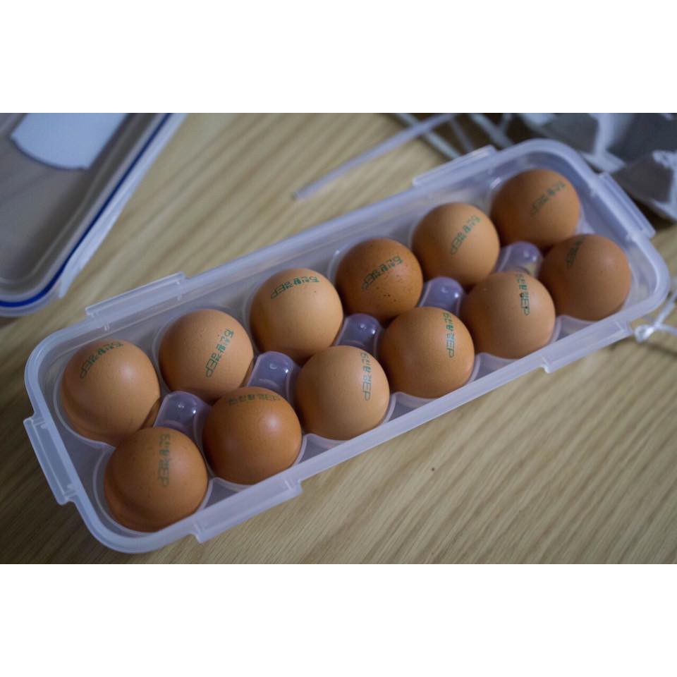 [ LOCK&amp;LOCK ] Hộp bảo quản 12 trứng Lock&amp;Lock Classic HPL954