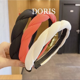 Băng đô bờm xốp xoắn Doris Accessories