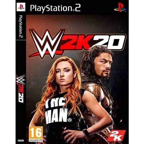 Đĩa Cd DVD GAME PS2: WWE W2K20