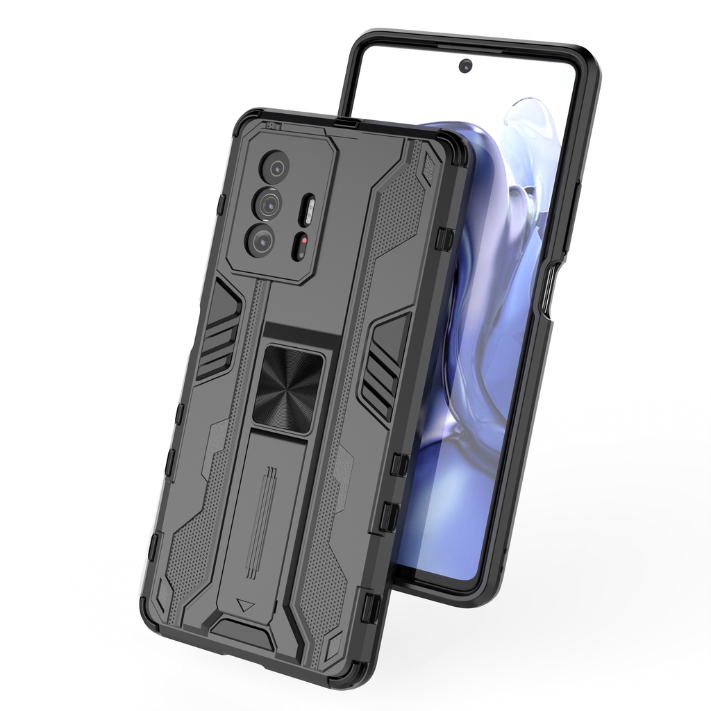 Ốp lưng Xiaomi Mi 11T Pro / Mi 11T Iron Man Ver 3 chống sốc chống va đập mạnh giá đỡ xem phim siêu bền