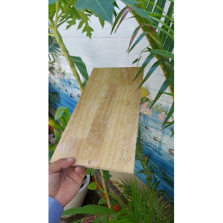 25x100x12mm Ván Gỗ tự nhiên 100% ko thấm nước làm bàn làm kệ,giá sách,..