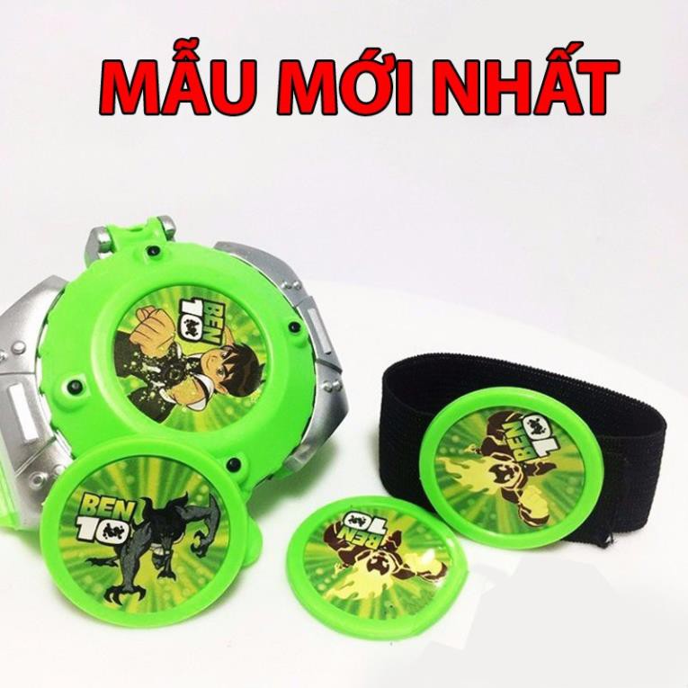 Đồ Chơi Đồng Hồ Ben 10 Cho Bé, Chiếu Sáng 24 Nhân Vật, Chất Liệu Nhựa ABS An Toàn Tuyệt Đối Cho Bé Sử Dụng