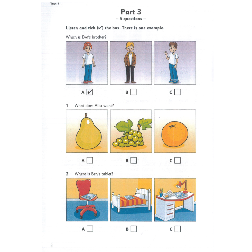 Sách - Pre A1 Starters 3 Student's Book: Authentic Examination Papers