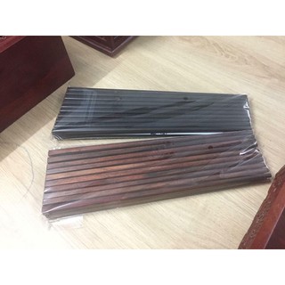 Bộ 10 đôi đũa ăn gỗ trắc