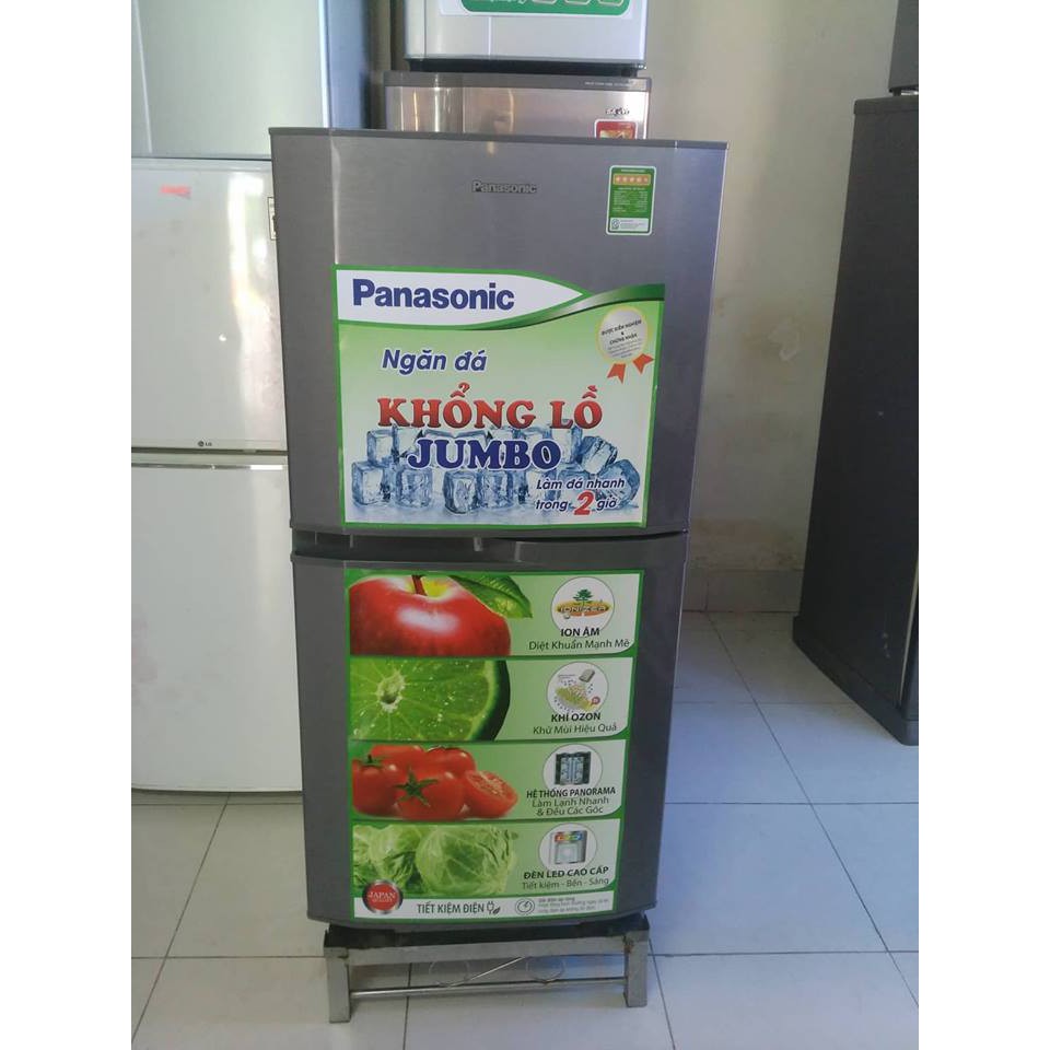 Thanh lí 20 Tủ Lạnh Panasonic 135l qua sử dụng tại Tp Hcm KHÔNG SHIP TỈNH