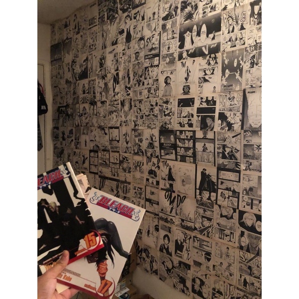 IN ANIME MANGA DÁN TƯỜNG CỰC XỊN 4 TẤM CHỈ 1K