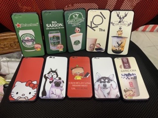 Ốp lưng iPhone 6/6S, 6plus, 7plus/8plus in hình cute
