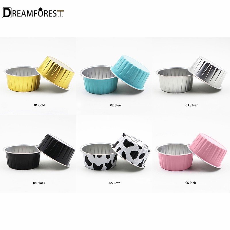 Ly nhôm 125ml làm bánh cupcake tiện lợi