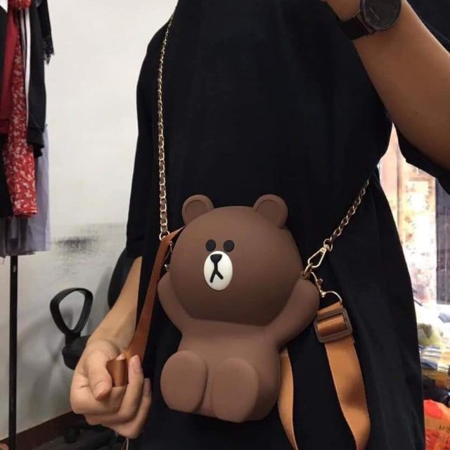 Túi gấu Brown
