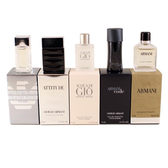 💥 Gift set nước hoa nam Giorgio Armani - Có tách set