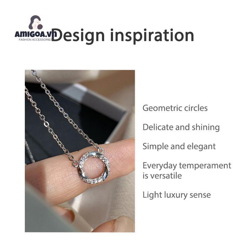 ✨✨Vòng cổ Đính Đá Kim Cương Phong Cách Retro Thời Trang Dành Cho Nữ