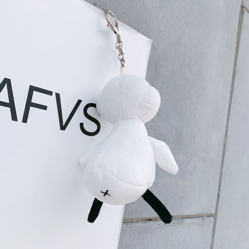 Móc Khóa Hình Chú Vịt Nhồi Bông Đáng Yêu