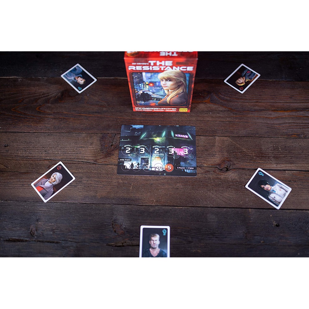 Bộ Trò Chơi Board Game The Resistance Độc Đáo Thú Vị BG38