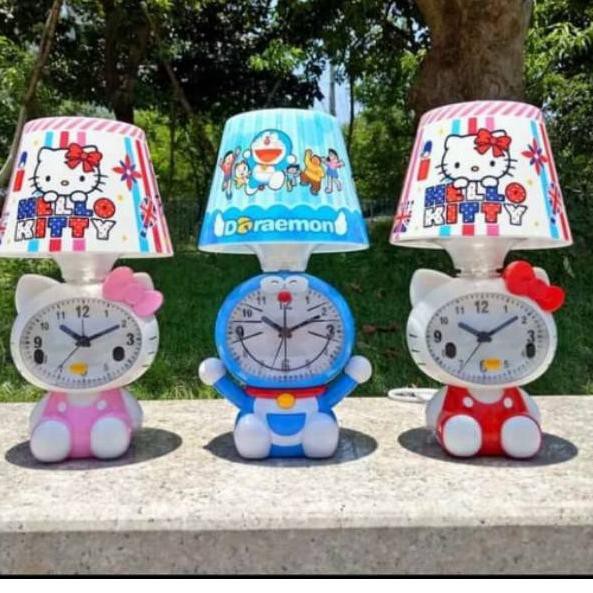 Mới Đồng Hồ Báo Thức Để Bàn Hình Doraemon / Gấu / Keroppi Dễ Thương