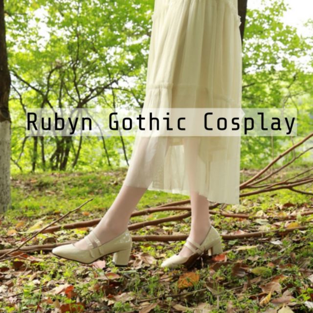 [Sẵn] Giày Oxford tiểu thư nhẹ nhàng vintage, giày cosplay ( Size 35 - 39 ) (Tài khoản Shopee duy nhất: gothic.cosplay )