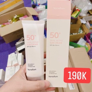 [Mẫu mới] Kem Chống Nắng Karadium SPF 50+ PA +++ làm trắng da, có thể thay kem lót
