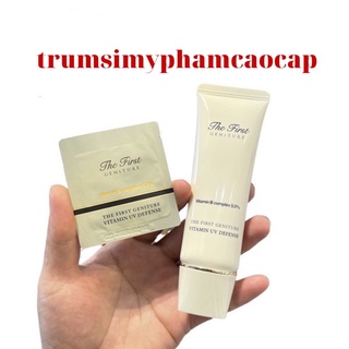 Combo 10 gói chống nắng The First Ohui Vừa Thay Thế Kem Lót date 2025