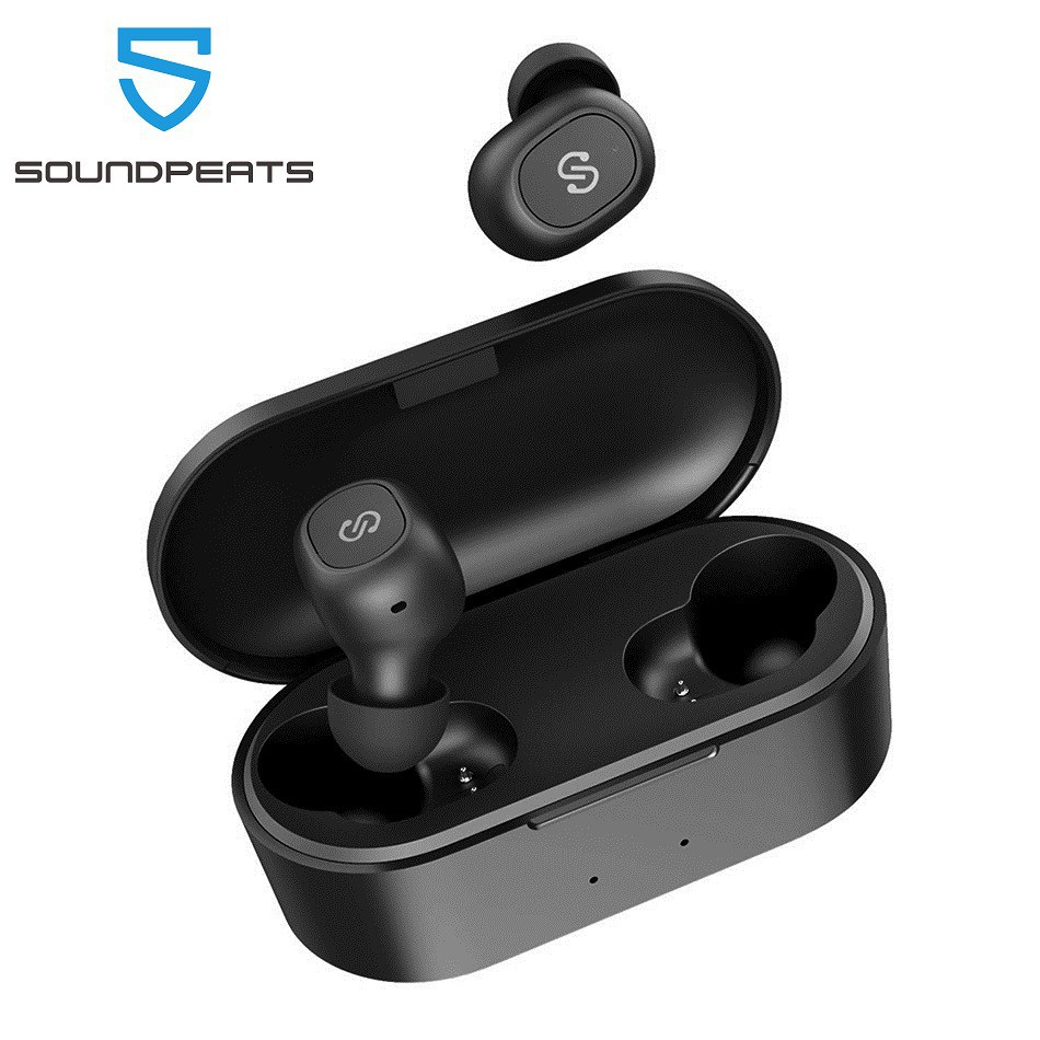 Tai nghe không dây SoundPEATS TrueFree Plus kết nối Bluetooth 5.0 HIFI tích hợp micro sống động