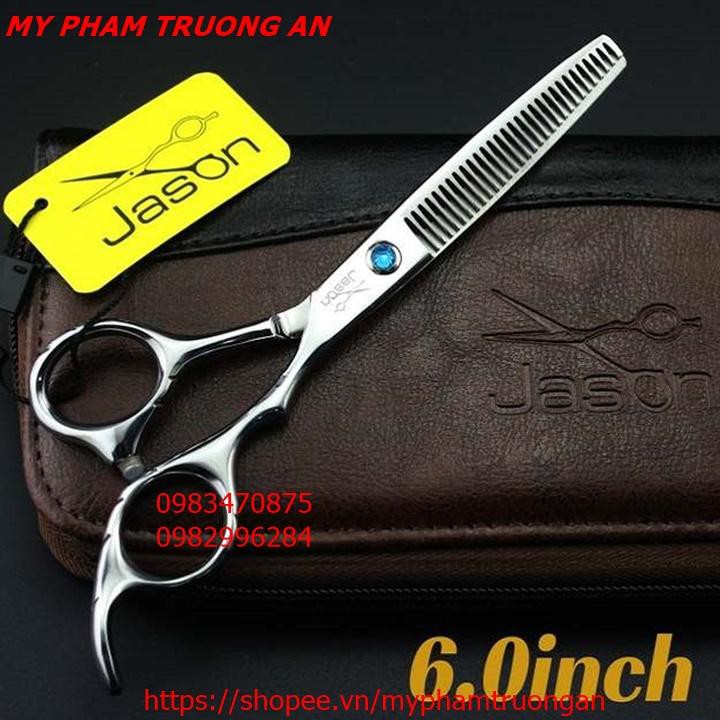 Bộ Kéo Cắt Tóc Nhạt Bản Jason 6.0 inch Hàng chất Lượng( tặng ví kéo)