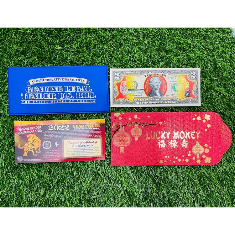 Tiền 2 USD Hình Con Hổ Mạ Vàng 2022 - In Hình Ông Cọp Mạ Vàng Kỷ Niệm Năm  Nhân Dần - Khác | BiBiOne.vn
