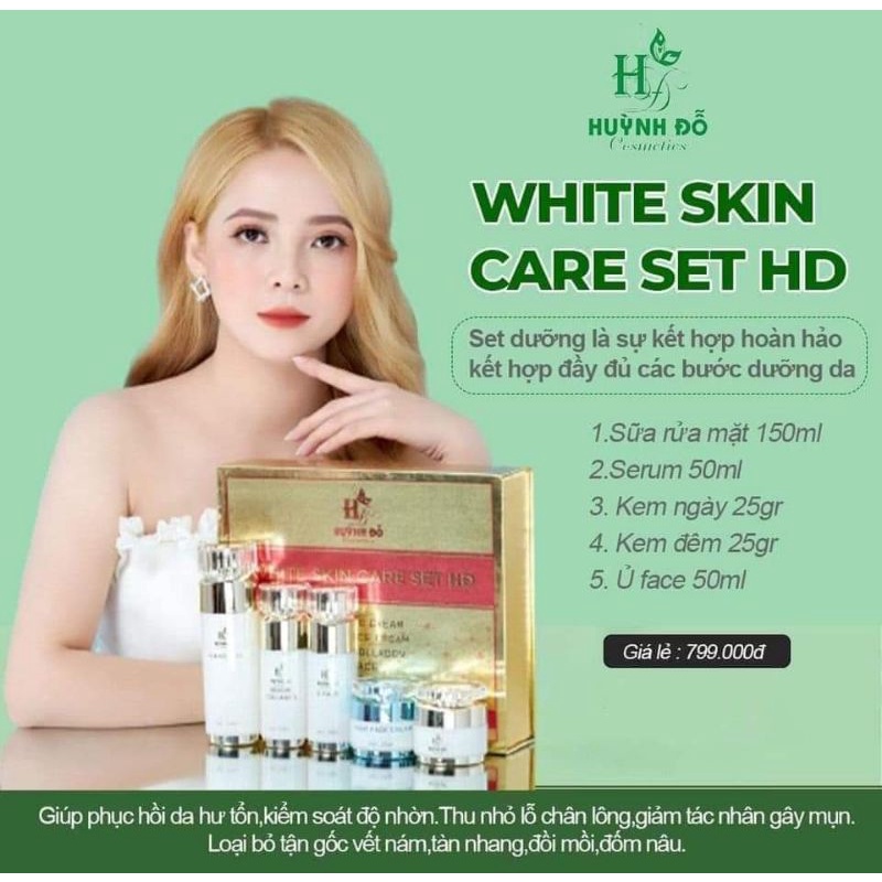 Combo kem face cao cấp Huỳnh Đỗ (tặng mặt nạ dưỡng da)