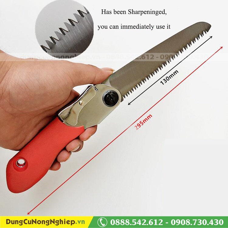 Cưa cành XingShuo tay gập lưỡi 13cm