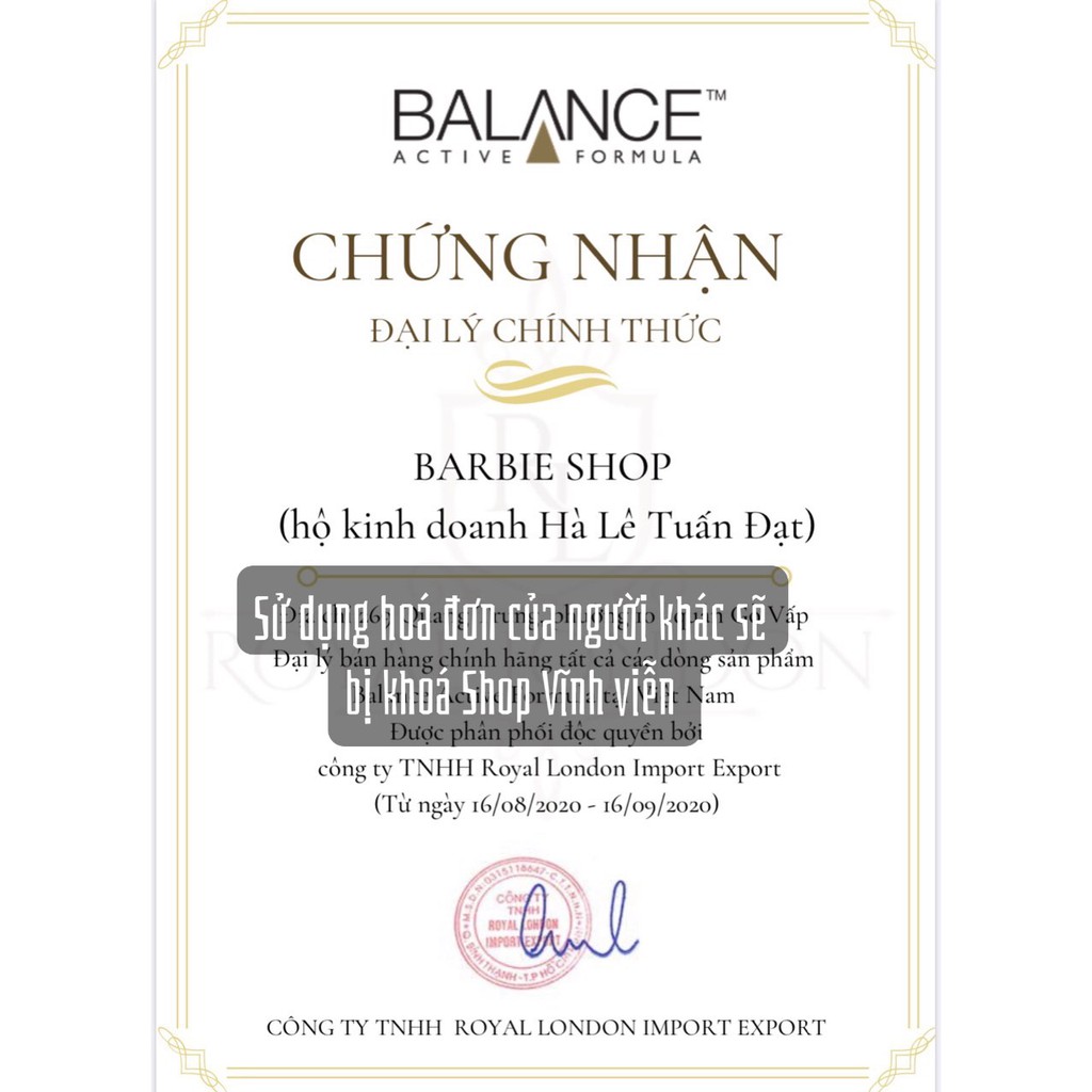 (tem phụ) SERUM BALANCE VITAMIN C TRẮNG DA Mờ Thâm Nám - Serum Dew&amp;Dew Vitamin C Trắng Da