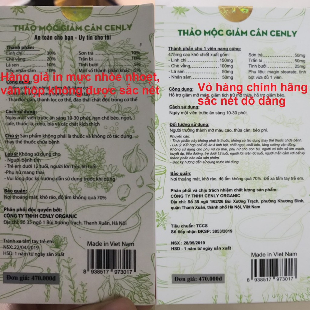 Giảm cân Cenly Vip, thuốc giảm cân Cenly chính hãng - Hỗ trợ giảm béo không tác dụng phụ. [100% Hiệu Quả] | BigBuy360 - bigbuy360.vn