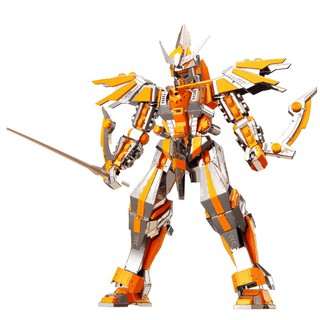 Mô hình lắp ráp kim loại 3D_ Robot Ánh Sáng_Crescent Blade Armor